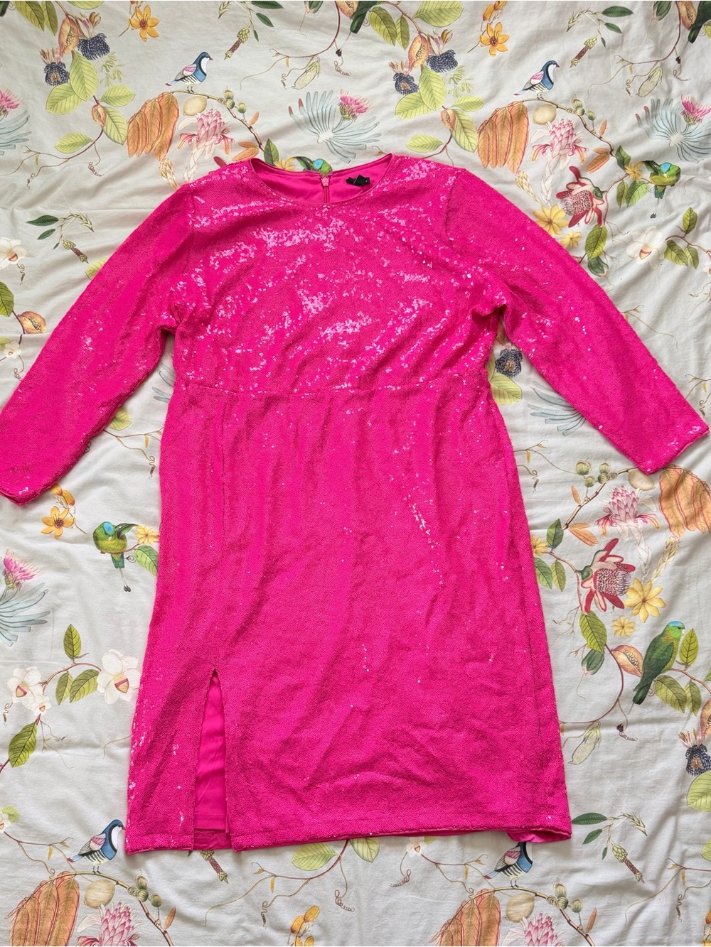 Torrid Size 18 Pink Sequin Strong Shoulder Bodycon Dress – Pink Glo